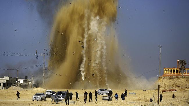 Serangan Udara Israel Tewaskan Warga Palestina di Gaza