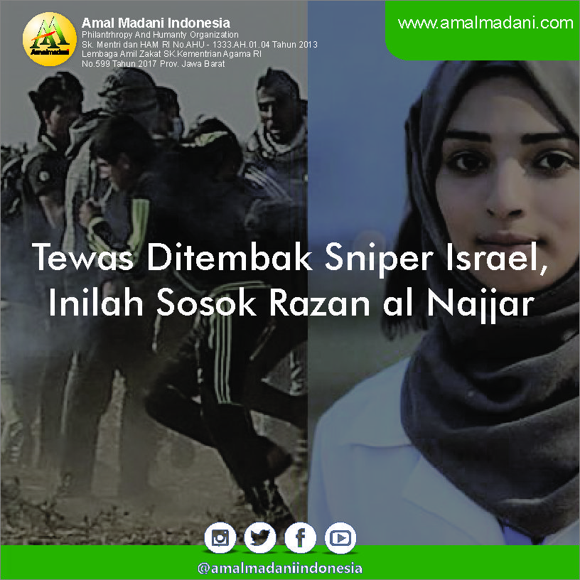 Tewas Ditembak Sniper Israel, Ini 7 Fakta Razan al Najjar, Relawan Perawat Muda di Jalur Gaza